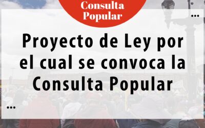 Proyecto de ley Consulta Popular