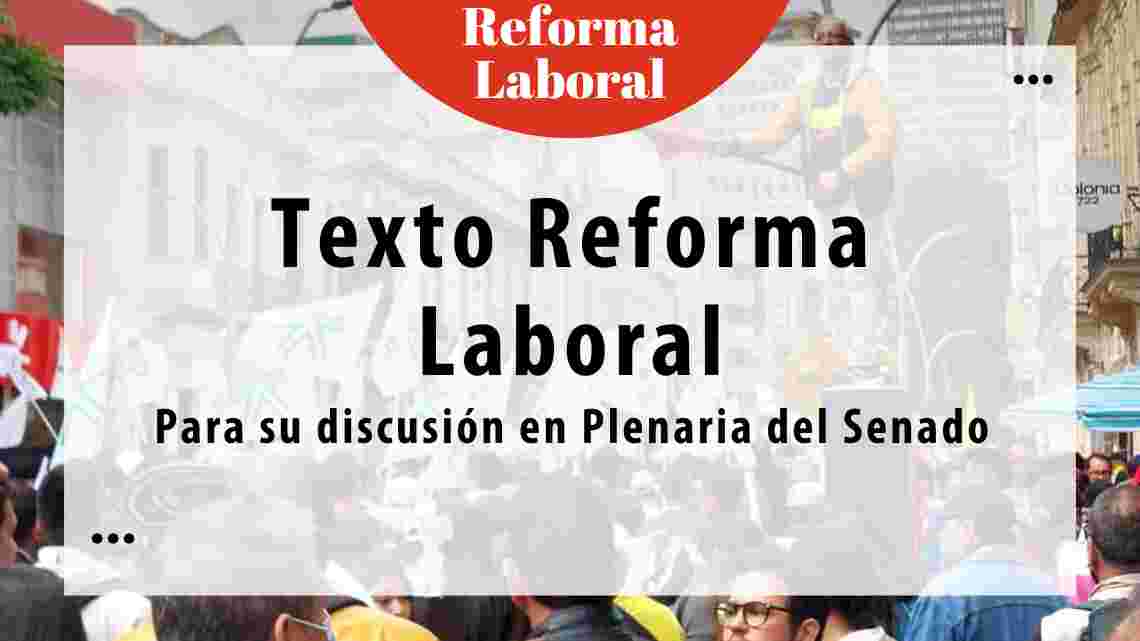 Texto Reforma Laboral